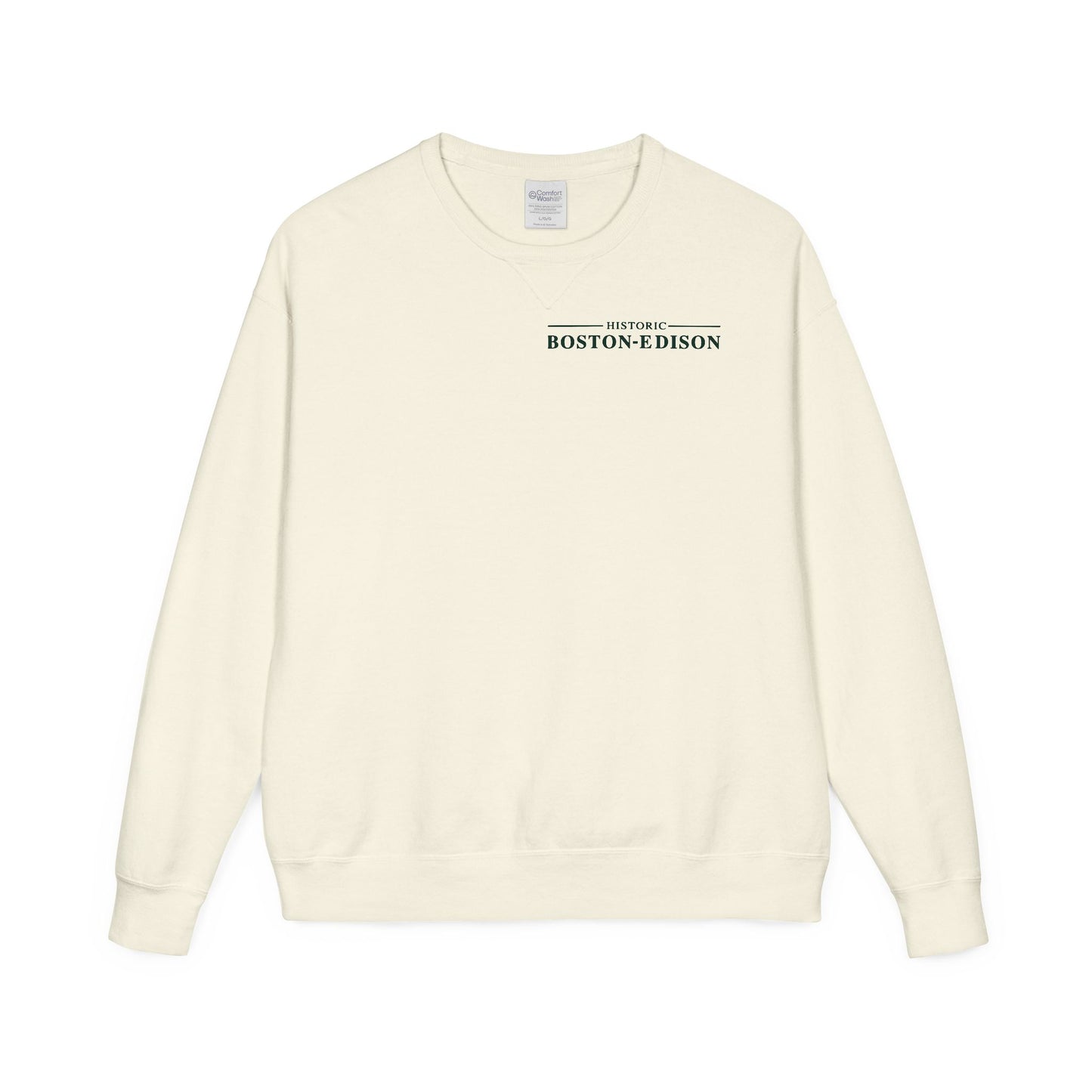 Garment Dyed Crewneck Sweatshirt with City Names, Cozy Sweatshirt, Casual Wear, Unisex Apparel, Perfect Gift for Friends, Soft Sweatshirt