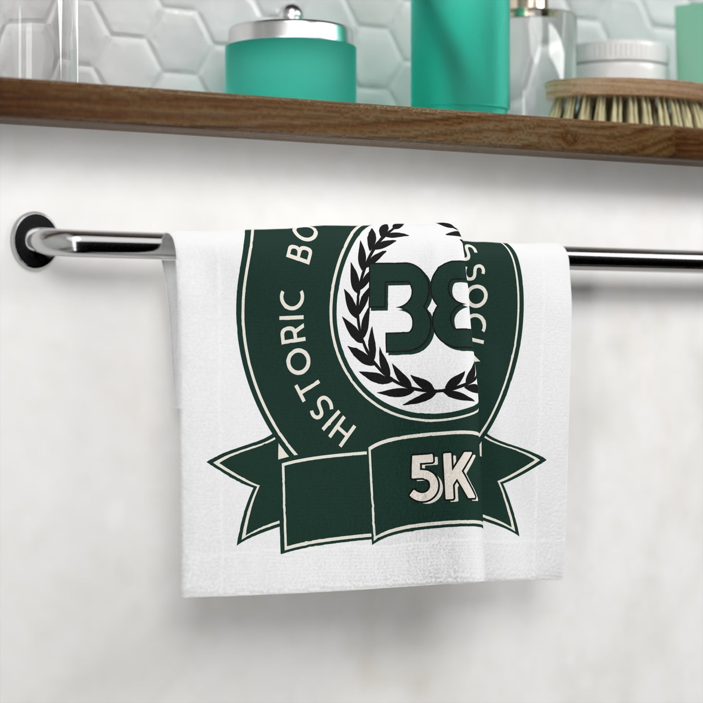 5K Face Towel, Sports Towel, Gym Towel, Running Towel, Custom Event Towel, Fitness Towel