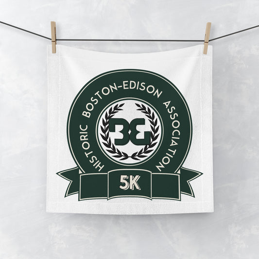 5K Face Towel, Sports Towel, Gym Towel, Running Towel, Custom Event Towel, Fitness Towel
