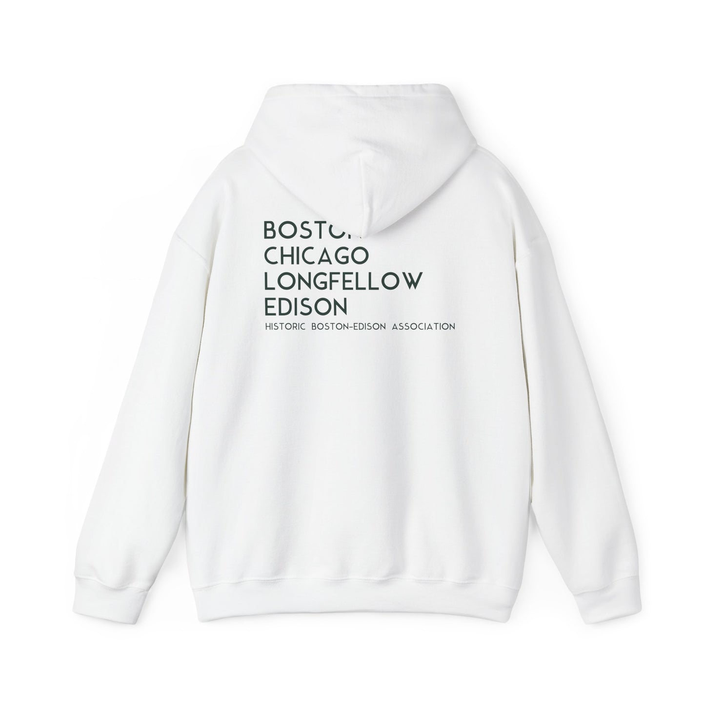 Historic Boston Association Hoodie, Comfortable Sweatshirt, Cozy Unisex Apparel, Perfect for Celebrations, Gifts for Friends