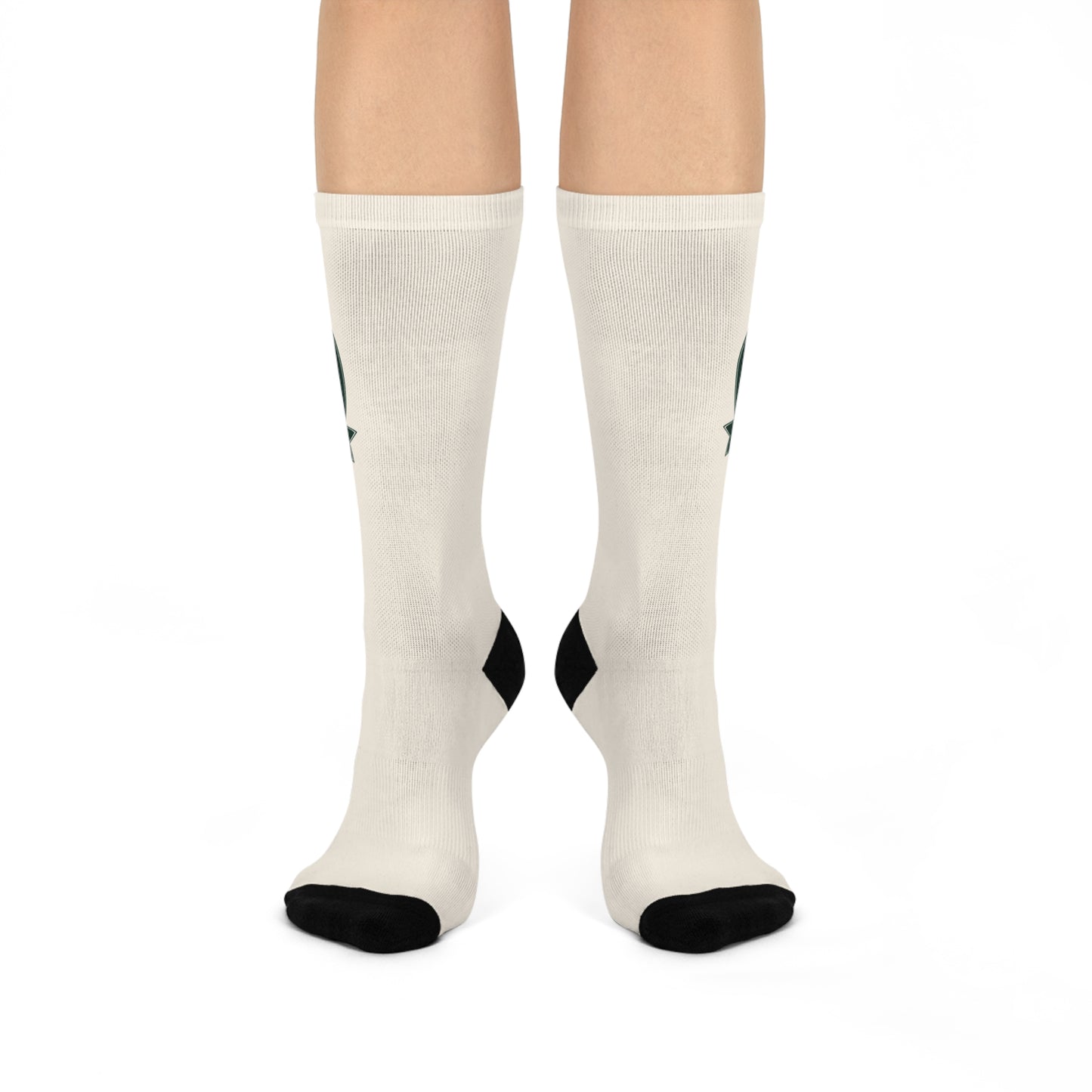 5k Cushioned Crew Socks for Everyday Comfort, Cozy Cotton Socks, Gift for Her, Sock for Jogging, Casual Wear Socks, Perfect for Travel