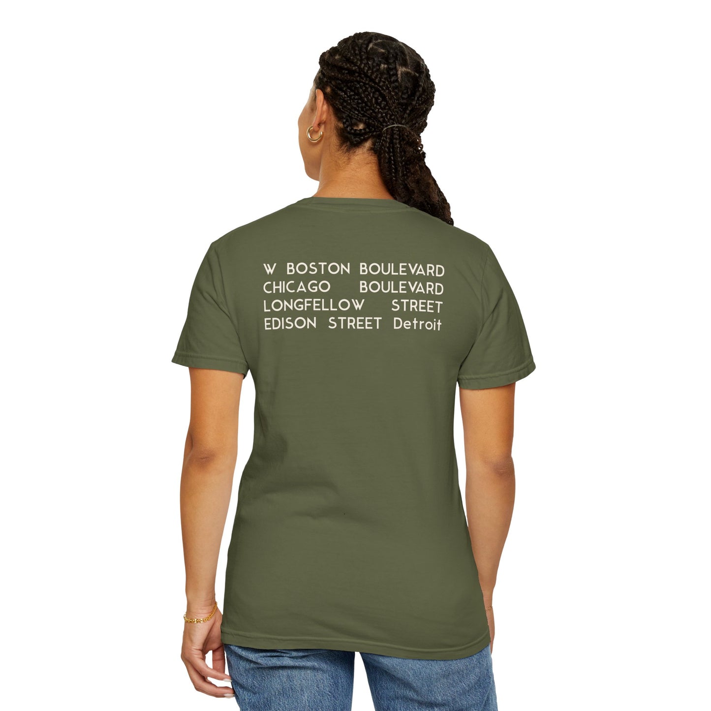 Urban Street Names Tee, Unisex T-Shirt, Casual Everyday Wear, Graphic Tee, City Vibes, Gift for Him/Her, Summer Style