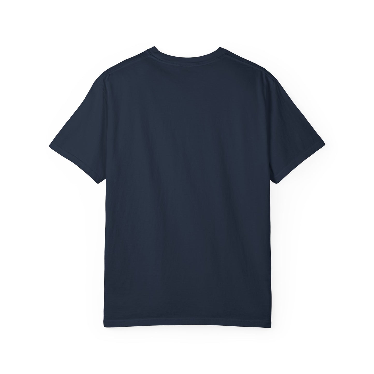 Garment-Dyed Unisex T-shirt with Unique Print, Casual Style Tee for Everyday Wear, Gift Idea for Birthdays, Holidays, Events