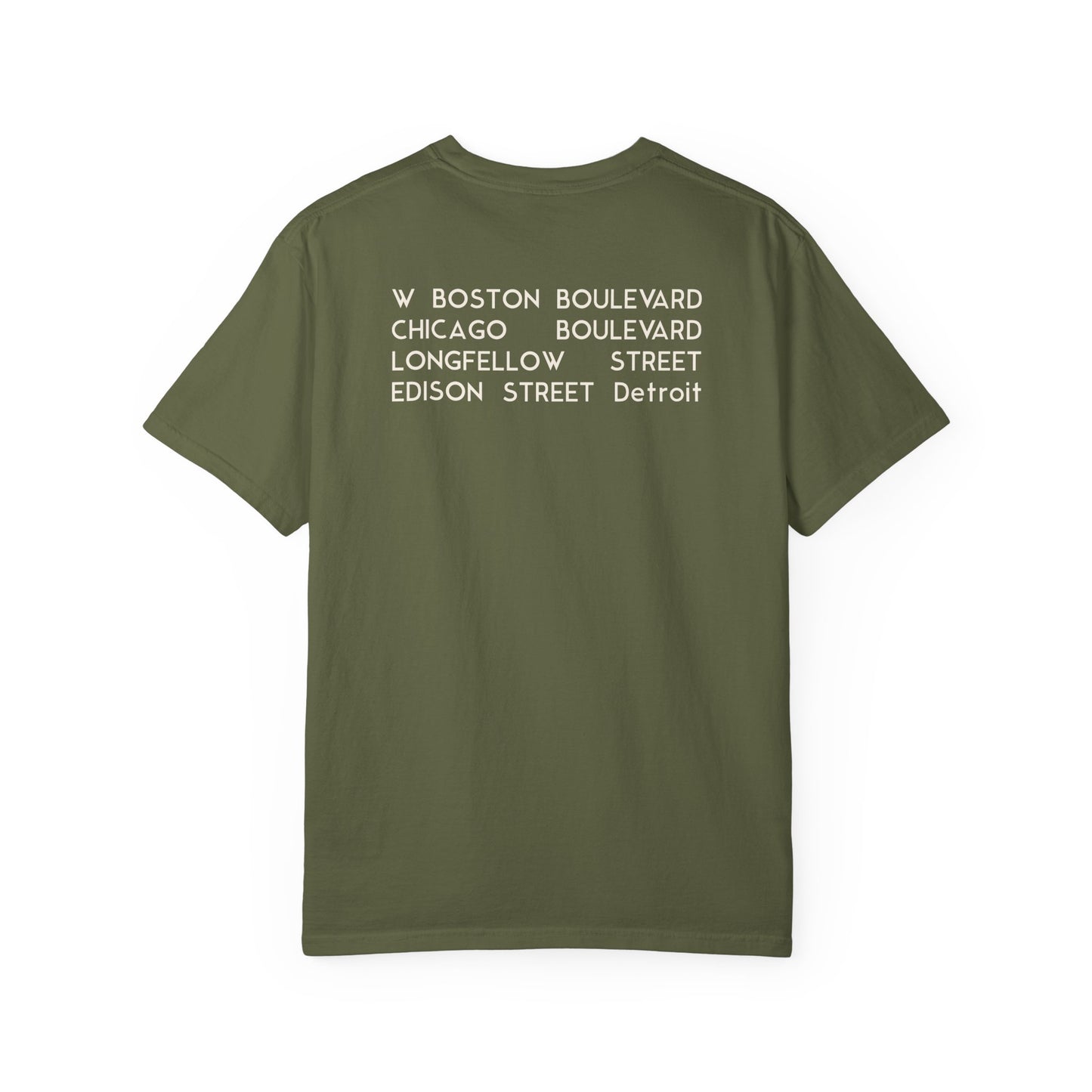 Urban Street Names Tee, Unisex T-Shirt, Casual Everyday Wear, Graphic Tee, City Vibes, Gift for Him/Her, Summer Style