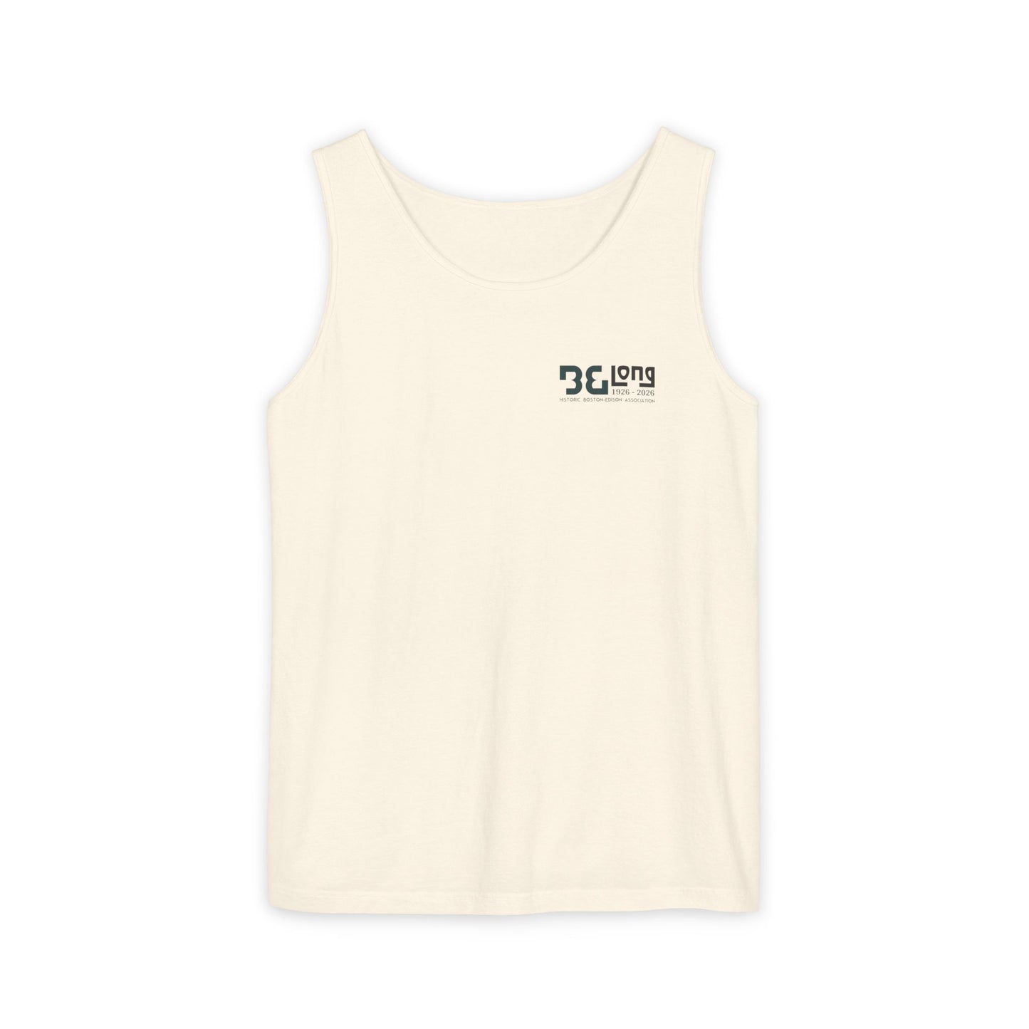 Unisex Garment-Dyed Tank Top - Vintage 5K Race Shirt, Summer Fitness Top, Casual Workout Wear, Eco-Friendly Activewear, Gym Tank