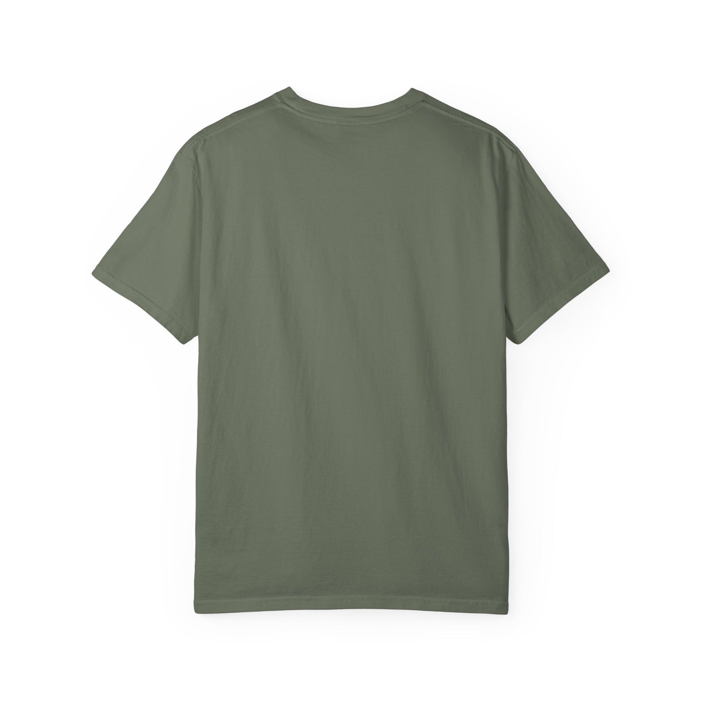 Garment-Dyed Unisex T-shirt with Unique Print, Casual Style Tee for Everyday Wear, Gift Idea for Birthdays, Holidays, Events