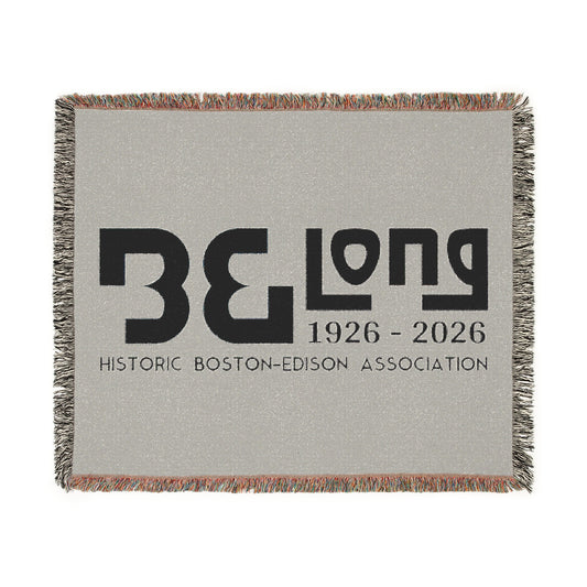 Heritage Woven Blanket – Cozy Tribute Decor, Perfect for Home, Gifts, Celebrations, Nostalgic Keepsake, Commemorative Blanket