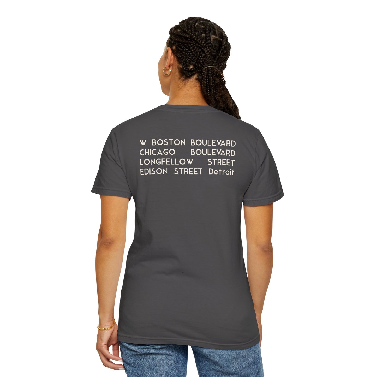 Urban Street Names Tee, Unisex T-Shirt, Casual Everyday Wear, Graphic Tee, City Vibes, Gift for Him/Her, Summer Style