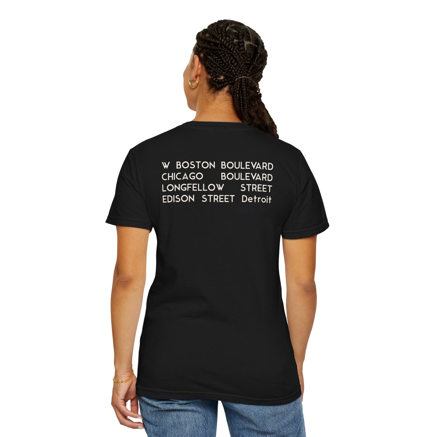Urban Street Names Tee, Unisex T-Shirt, Casual Everyday Wear, Graphic Tee, City Vibes, Gift for Him/Her, Summer Style