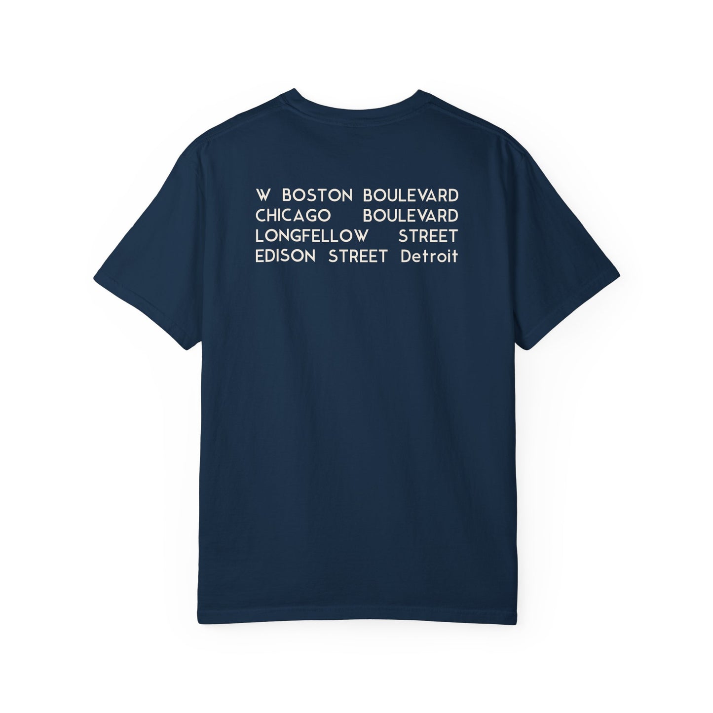 Urban Street Names Tee, Unisex T-Shirt, Casual Everyday Wear, Graphic Tee, City Vibes, Gift for Him/Her, Summer Style