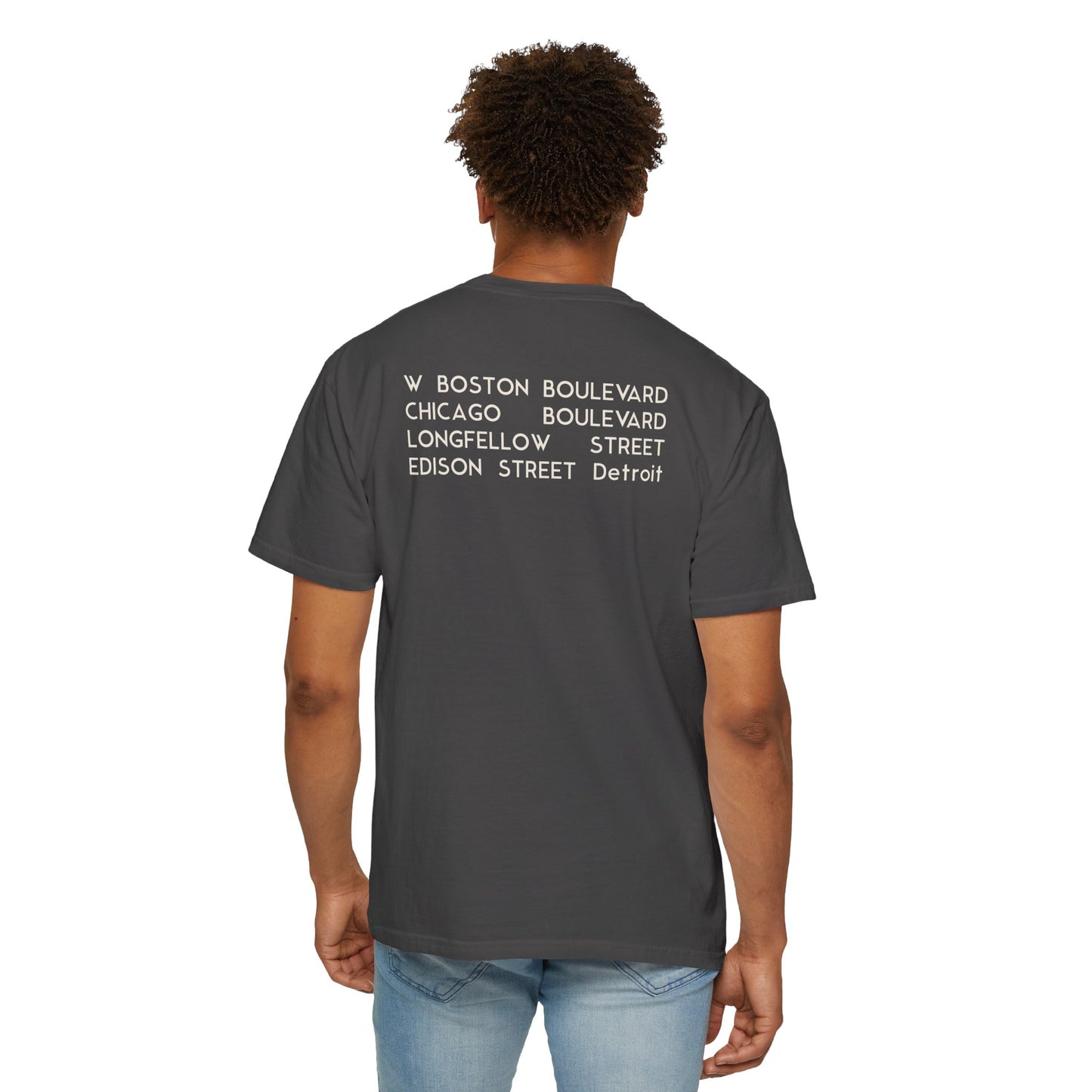 Urban Street Names Tee, Unisex T-Shirt, Casual Everyday Wear, Graphic Tee, City Vibes, Gift for Him/Her, Summer Style