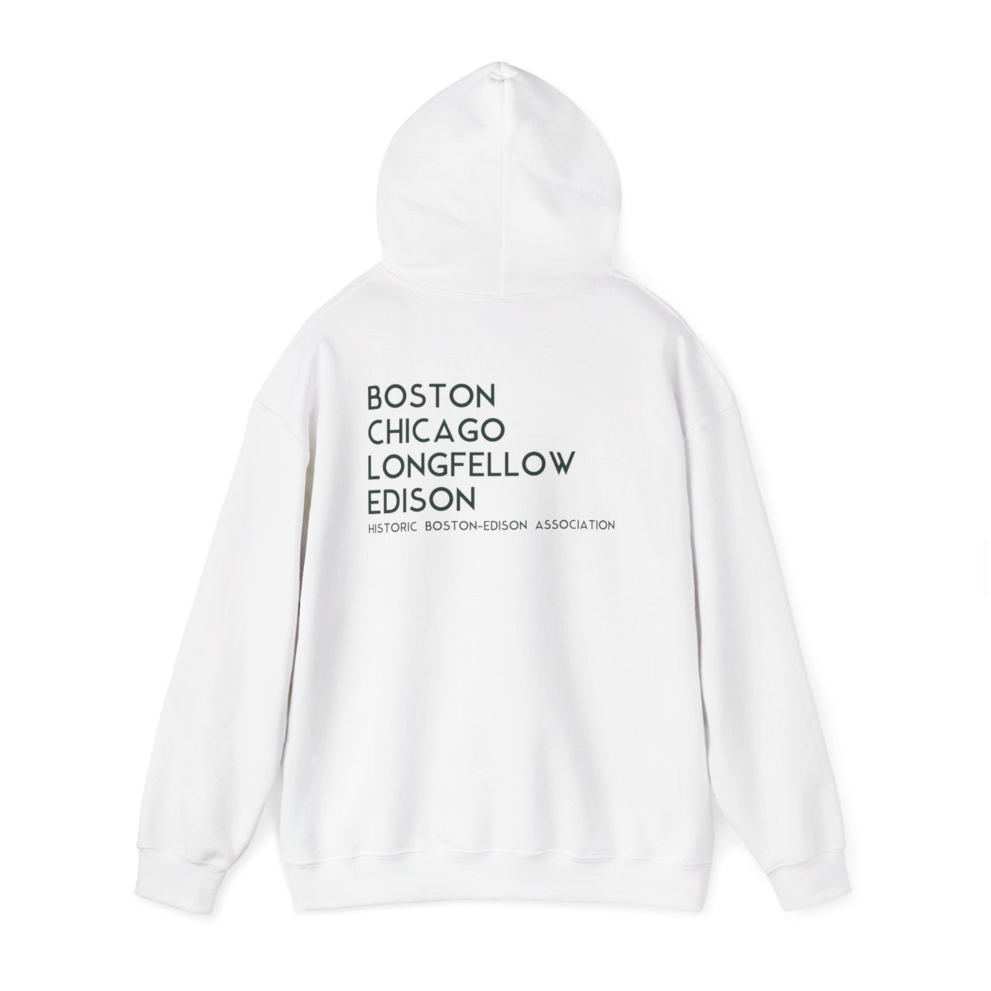 Historic Boston Association Hoodie, Comfortable Sweatshirt, Cozy Unisex Apparel, Perfect for Celebrations, Gifts for Friends