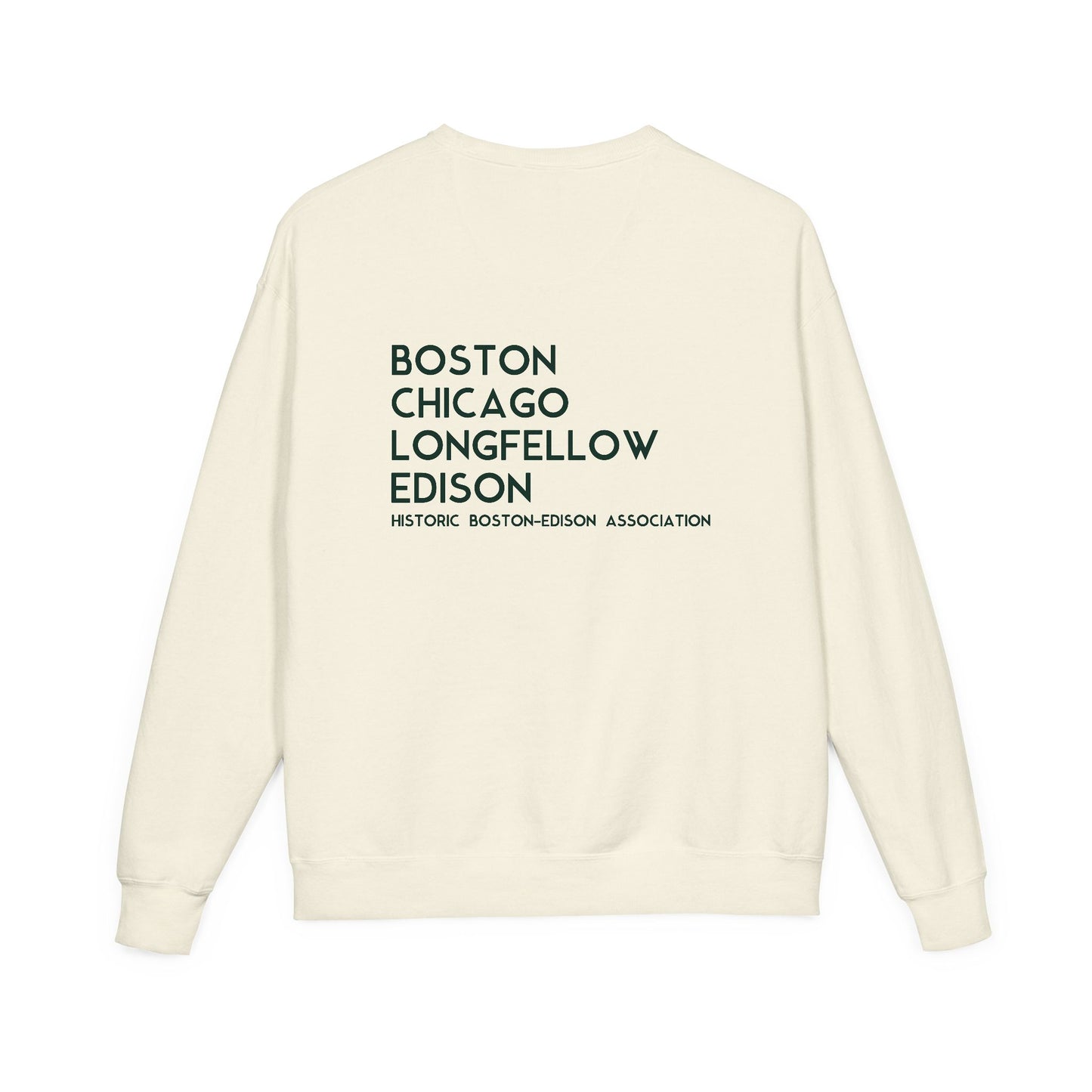 Garment Dyed Crewneck Sweatshirt with City Names, Cozy Sweatshirt, Casual Wear, Unisex Apparel, Perfect Gift for Friends, Soft Sweatshirt